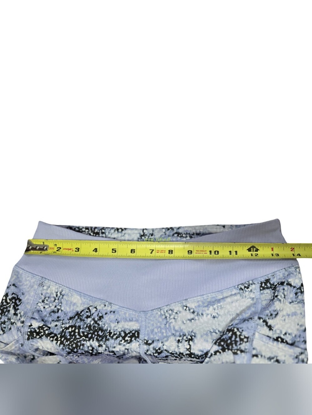 tek gear Lavender Marble Print Bike Shorts - Picture 4 of 7